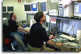 ...Jordan & Steve in lab...